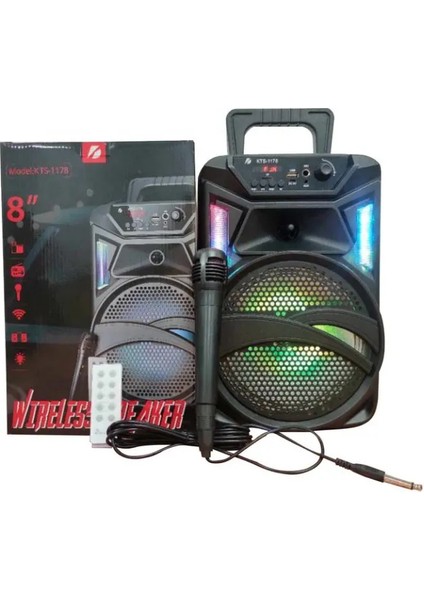 -1178 Modern Son Custom-Made Kablosuz Hoparlör Gerçek Kablosuz, Süper Iyi Ses Karaoke Ses Çalar W/mikrofon