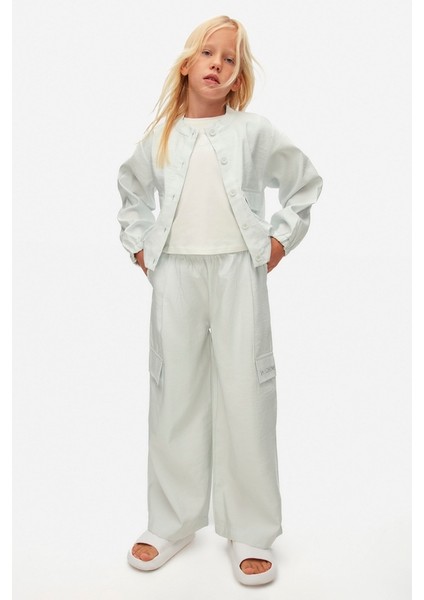 8-14 Yaş Arası Kız Çocuk Ceketli Pantolonlu Takım