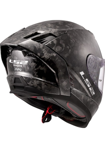 Dragon Forged Karbon Kapalı Kask Siyah fiyatları
