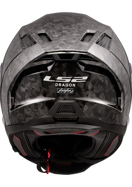 Dragon Forged Karbon Kapalı Kask Siyah modelleri