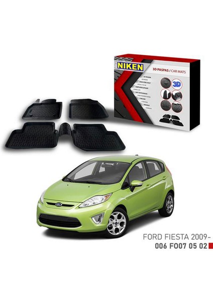 3D Paspas Ford Fiesta 2009- Ferrg