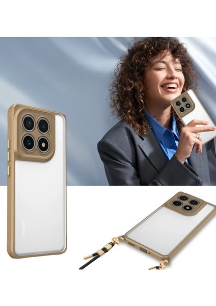Xiaomi Mi 14T Kılıf Penta Silikon Kılıf - Çöl Titanyum Glstd