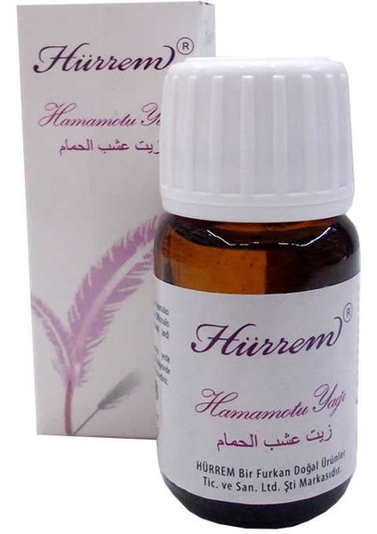 Hamam Otu Yağı 20 ml