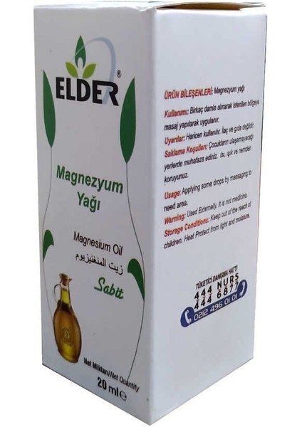 Magnezyum Yağı 20 ml fırsatları
