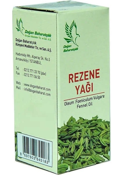 Rezene Yağı 20 cc