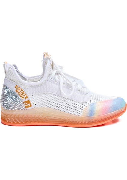 Bağcıklı Fileli Günlük Kadın Sneaker