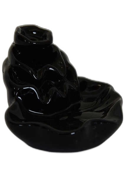 Geri Akış Buhurdanlık Tütsülük Seramik Şelale Siyah Backflow C0902 fiyatları