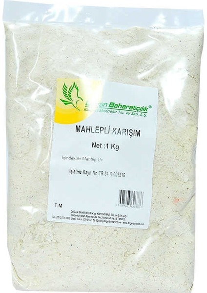 Mahlepli Karışım Pasta Kurabiye Poğaça Katığı 1000 gr Paket