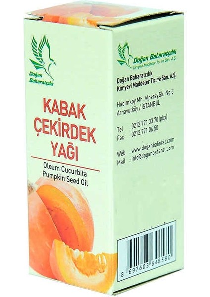 Kabak Çekirdeği Yağı 20cc