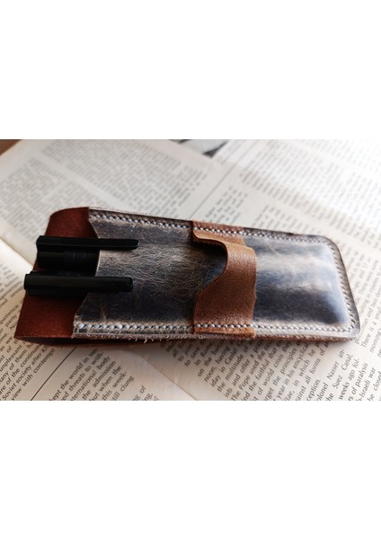 Crazy Hors Hakiki Deri El Emeği Özel Kalemleriniz Için Kalemlik Kalem Kutu 27 cm 6 cm W125 fiyatları