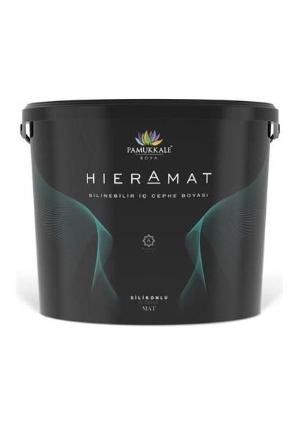 Hieramat Silikonlu Silinebilir Iç Cephe Boyası 2.5 Lt Beyaz