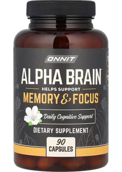 Alpha Brain, 90 Capsules