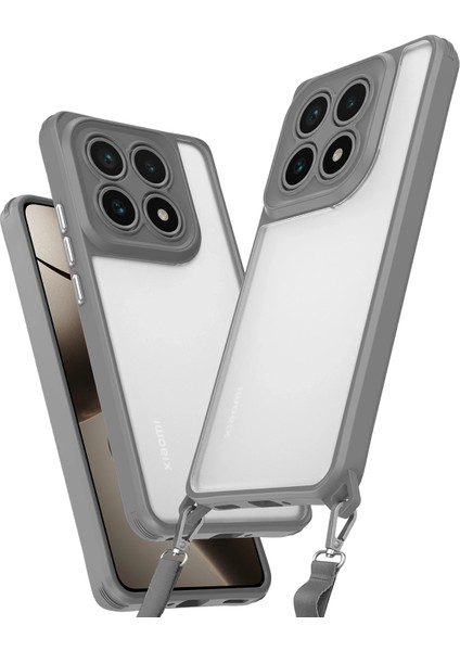 Xiaomi Mi 14T Kılıf Penta Silikon Kılıf - Titan Gri Ferrg