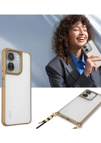 Xiaomi Redmi 13C Kılıf Penta Silikon Kılıf - Çöl Titanyum Ferrg modelleri