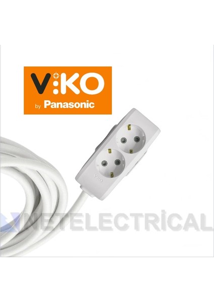 Multi-Let | Ikili 11 Metre Topraklı Çocuk Korumalı Grup Priz - 2'li, 11 M, (3x2.5 Ttr Tam Bakır Kalın Kablolu) fiyatları