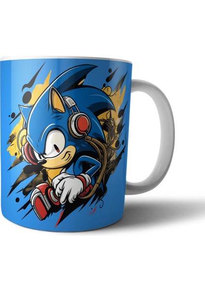 Sonic Kirpi Hedgehog Kupa Bardak Model 4