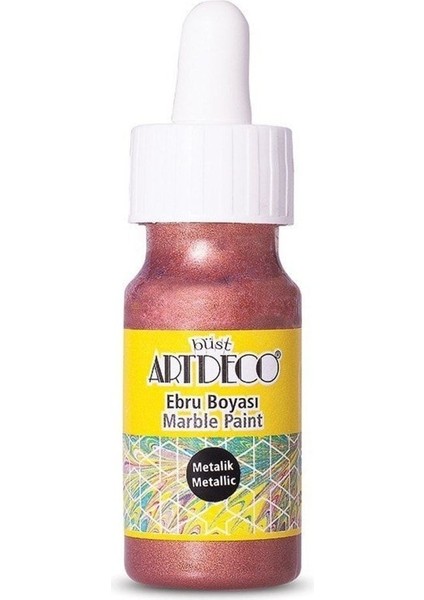 Hazır Ebru Boyası 30 ml 28 Bakır