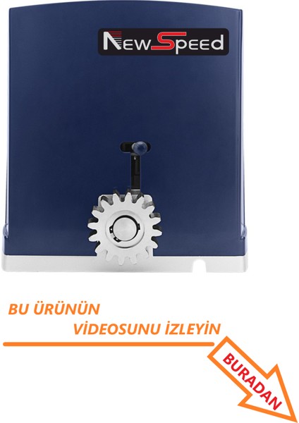 Kayar Kapı Motoru 1000 Kg Tamamen Metal Dişliler Ana Kart Korumalı Yüksek Kalite