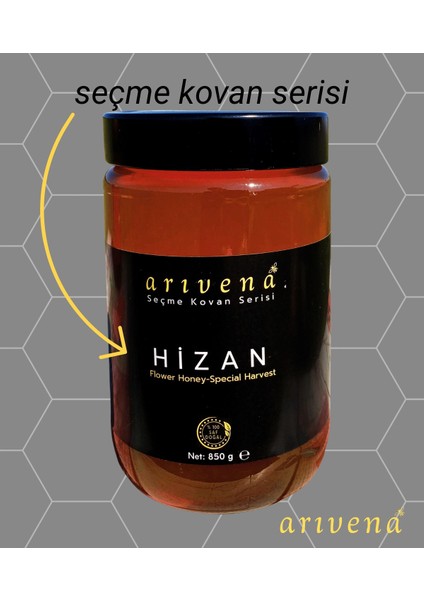 Hizan Seçme Kovan Balı Saf ve Doğal 450 gr modelleri