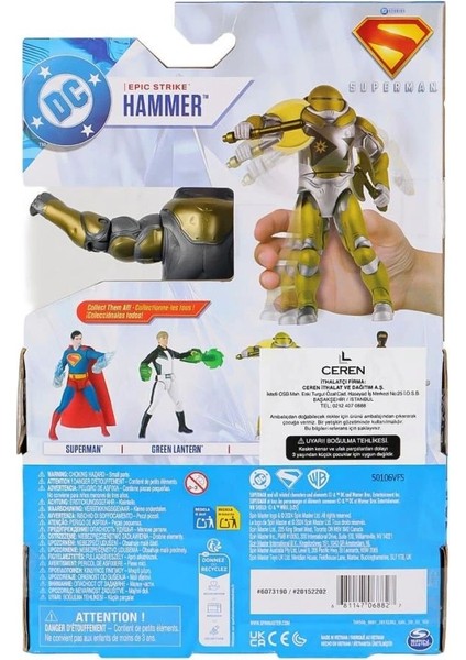 Nessiworld SPM-6073190 Superman Epic Strike figür