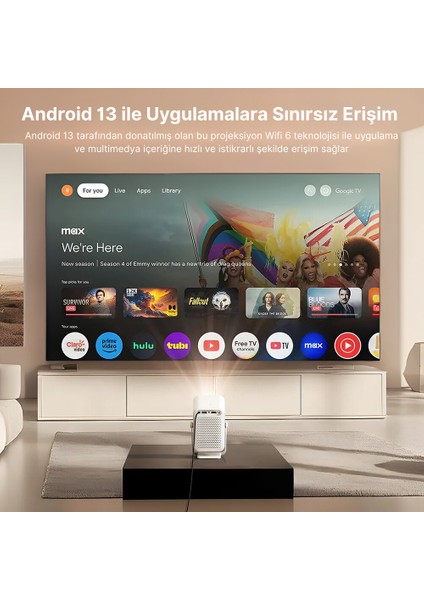 A15 Android 13 Full HD Akıllı Projeksiyon Cihazı