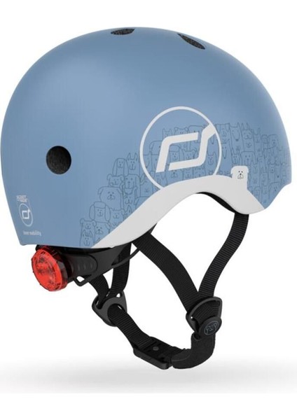 Helmet Reflective Bebek Kaskı Xxs-S Petrol Mavisi 181206-96495