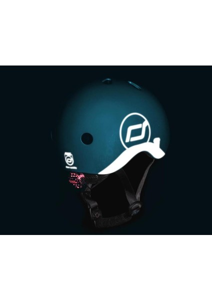 Helmet Reflective Bebek Kaskı Xxs-S Petrol Mavisi 181206-96495