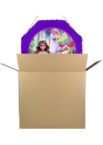 Pinyata Unicorn Akademi Pinyata 42 cm + Sopası fiyatları