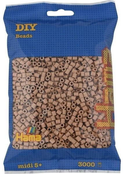 Midi Boncuk 3.000'lik -Sütlü kahve