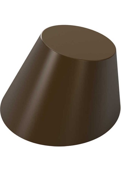 Polikaron Çikolata Kalıbı Slanted Round Praline No: 638 fiyatları