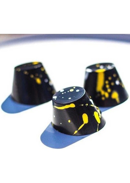 Polikaron Çikolata Kalıbı Slanted Round Praline No: 638 modelleri