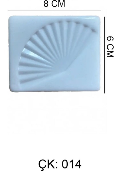 Yelpaze Silikon Çikolata Kalıbı ÇK014