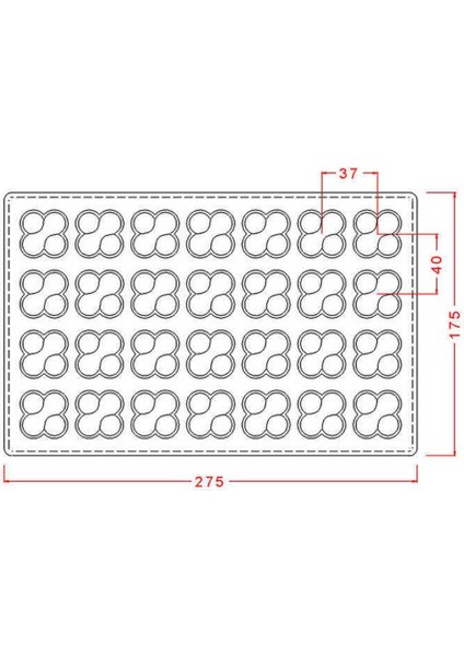 Polikarbon Çikolata Kalıbı Praline Mould No: 397 modelleri