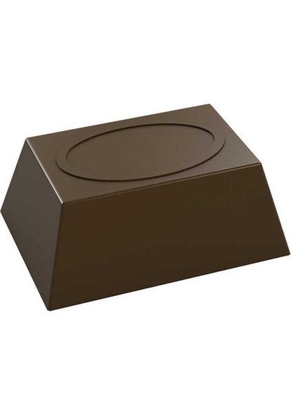 Polikarbon Çikolata Kalıbı Rectangular Praline With Oval Deisgn Mould No: 212 fiyatları