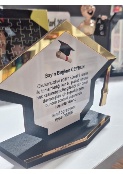 Dc Kırtasiye Baskı Mezuniyet Plaket