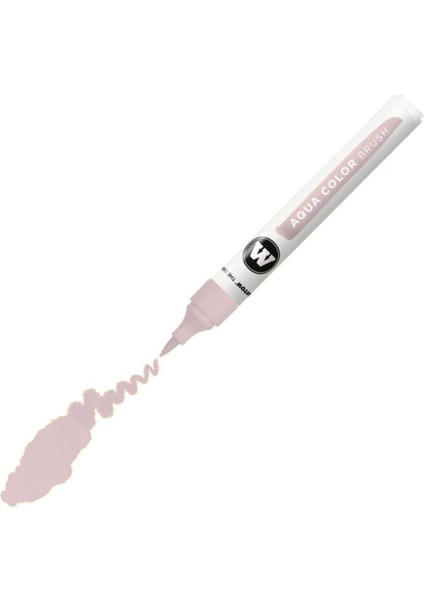 Aqua Color Brush Rose Pastel Fırça Uçlu Kalem N:055