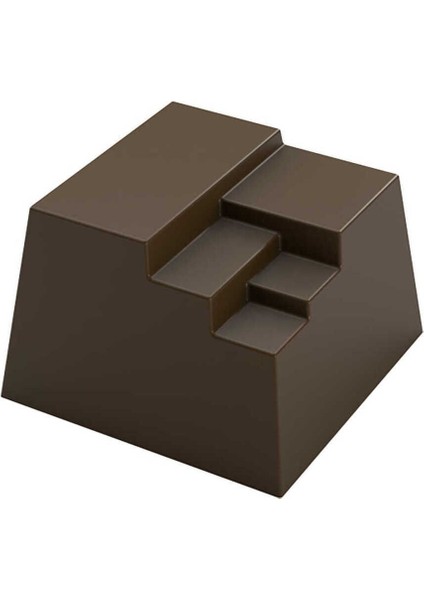 Polikaron Çikolata Kalıbı Multi-Level Square Praline Mould No: 535