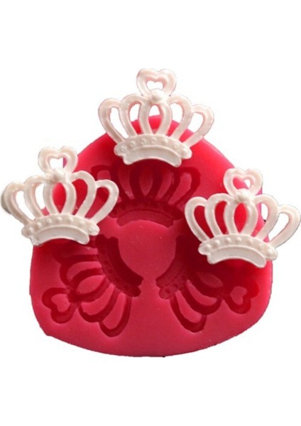 Üçlü Taç Kokulu Taş ve Sabun Kalıbı (8,5*8cm)