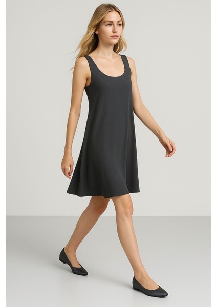 A Kesim Pamuklu Kalın Askılı Atlet Elbise fiyatları