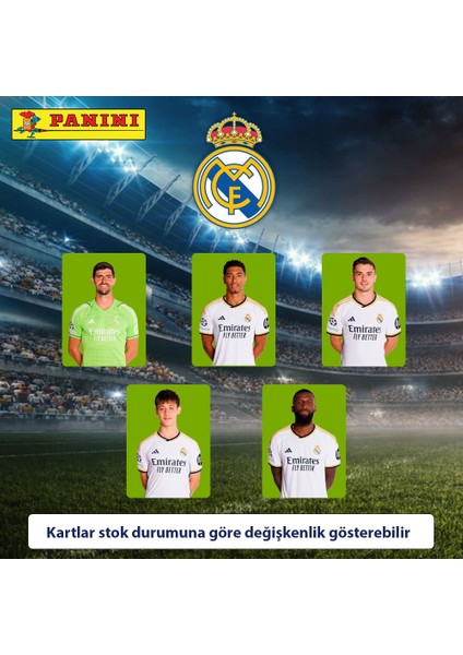 Fıfa 365 - 5 Adet Real Madrid Oyuncu Kartı