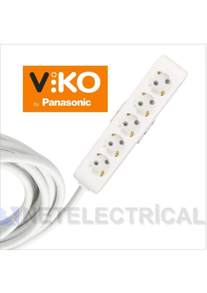 Multi-Let | Beşli 30 Metre Topraklı Çocuk Korumalı Grup Priz - 5'li, 30 M, (3x2.5 Ttr Tam Bakır Kalın Kablolu) fiyatları