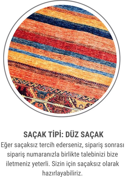 Kapadokya Dijital Baskı Şönil Halı | Kaymaz Tabanlı, Yıkanabilir, Toz Tutmaz, Modern Klasik Stil