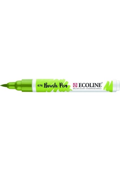 Ecoline Brush Pen Fırça Uçlu Kalem 676 Grass Green