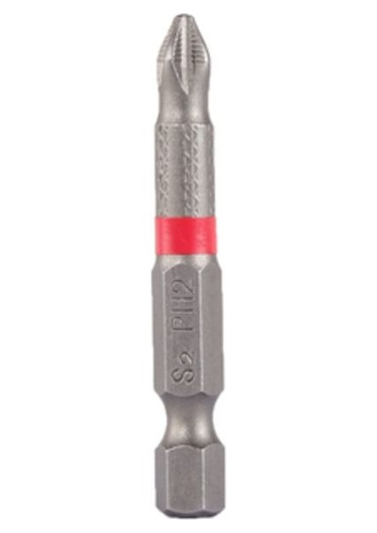 50 mm Ph2 Bits Uç Matkap Ucu Tayvan S2 Çeliği (10 Adet)
