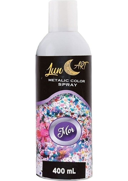 Metalik Sprey Boya Mor 400ml