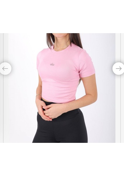 Alo Modal Kumaş Bisiklet Yaka Body