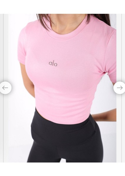 Alo Modal Kumaş Bisiklet Yaka Body modelleri