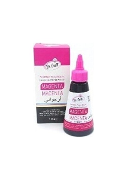 Majenta Gıda Yazıcı Boyası 115 gr-(Pembe)