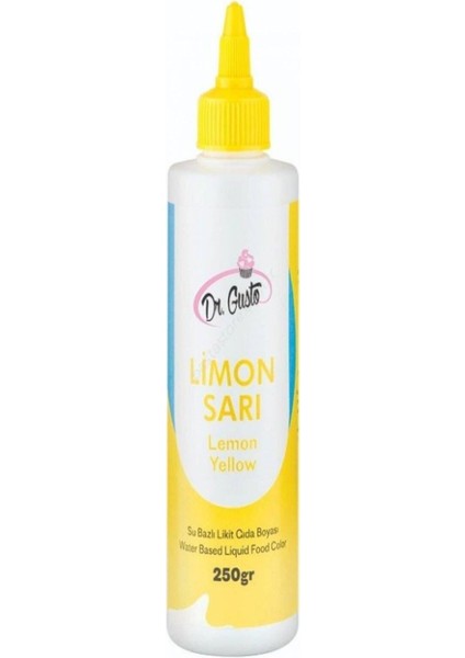 Sarı Su Bazlı Sıvı Gıda Boyası 250 gr