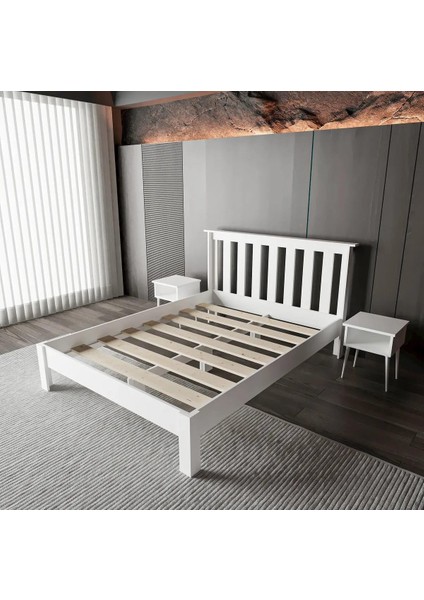 Shark New Komodin Set Mdf Karyola | Kolay Kurulum